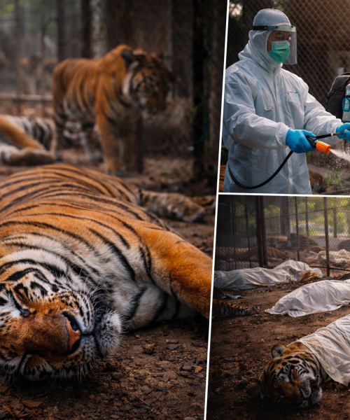 थाइल्यान्डमा ७२ बाघको रहस्यमय मृत्यु:सङ्क्रमण नियन्त्रण गर्न आपतकालीन कदम