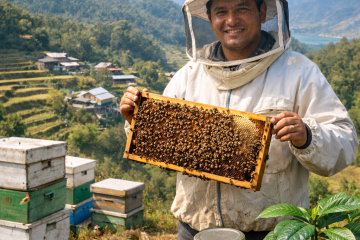 तनहुँको कटुस-मह अन्तरराष्ट्रिय बजारमा: मौरीपालनतर्फ किसानको आकर्षण बढ्दो