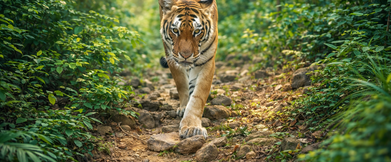 लुम्बिनी प्रदेशमा क्यामरा ट्रयापमा देखिए १४ बाघ : थप ६ जिल्लामा देखियो ‘पाटे बाघ’