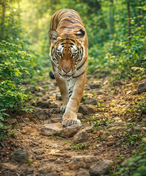 लुम्बिनी प्रदेशमा क्यामरा ट्रयापमा देखिए १४ बाघ : थप ६ जिल्लामा देखियो ‘पाटे बाघ’