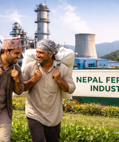 वर्षौँको प्रतिबद्धता पुनः दोहोर्‍याउँदै सरकार:निजी क्षेत्रसँग सहकार्य गर्दै मल उद्योग स्थापना गर्ने सरकारको तयारी