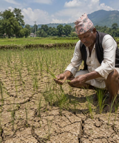 यो वर्ष खडेरीको सम्भावना बढेपछि : मन्त्रालयद्वारा सुख्खा सहन सक्ने धानका जात प्रयोग गर्न आग्रह