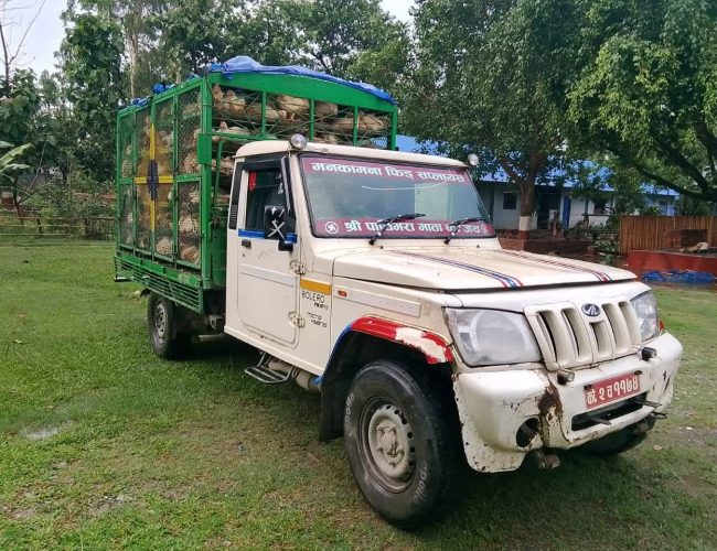भारतबाट तस्करी हुँदै आएको ४ लाख बराबरको कुखुरा बरामद