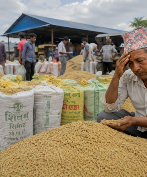 समर्थन मूल्य घोषणा भए पनि किसानले पाएनन् लाभ:चैते धानमा फेरि निराशा