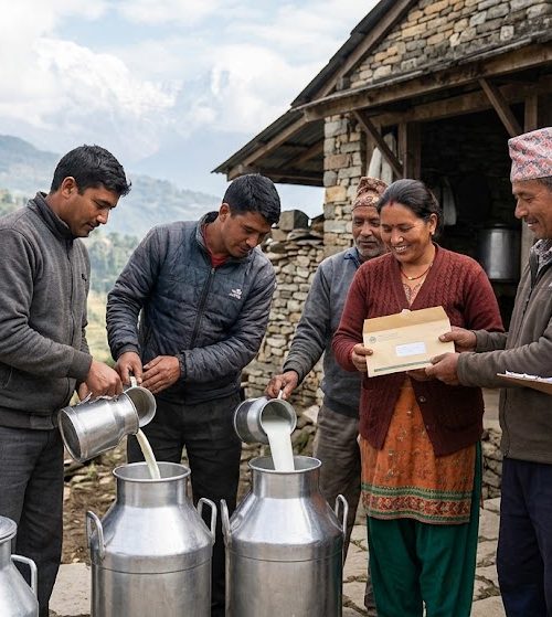 कास्कीका दुग्ध किसानलाई दुई करोड २० लाख प्रोत्साहन अनुदान