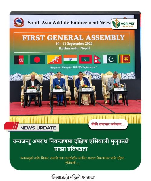 वन्यजन्तु अपराध नियन्त्रणमा दक्षिण एसियाली मुलुकको साझा प्रतिबद्धता: १३ बुँदे काठमाडौं घोषणापत्र जारी